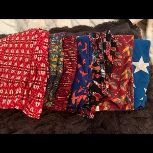 7 pairs of LuLaroe leggings